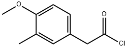 2-(4-Methoxy-3-methylphenyl)acetyl chloride 结构式