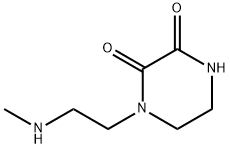 2,3-Piperazinedione,1-[2-(methylamino)ethyl]-(9CI) 结构式