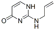 4(1H)-Pyrimidinone, 2-(2-propenylamino)- (9CI) 结构式