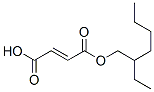 2-ethylhexyl hydrogen 2-butenedioate 结构式