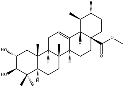 科罗索酸甲酯 结构式