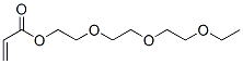 2-[2-(2-ethoxyethoxy)ethoxy]ethyl acrylate  结构式