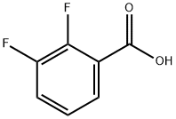 2,3-二氟苯甲酸 结构式