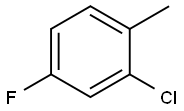 2-氯-4-氟甲苯 结构式