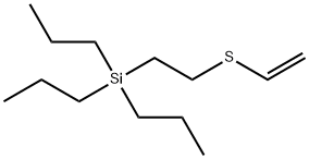 2-(Tripropylsilyl)ethyl(vinyl) sulfide 结构式