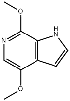 4,7-二甲氧基-1H-吡咯[2,3-C]吡啶 结构式