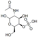 N-乙酰氨基半乳糖4-硫酸盐 结构式