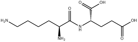 L-赖氨酸-L-谷氨酸盐 结构式