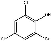 2,6-二氯-4-溴苯酚 结构式