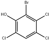 6-溴-2,4,5-三氯苯酚 结构式