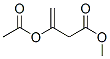 methyl 3-(acetoxy)-3-butenoate 结构式