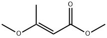 (E)-3-Methoxy-2-butenoic acid methyl ester 结构式