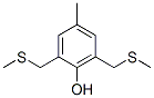 2,6-BIS(METHYLTIOMETHYL)-4-METHYLPHENOL 结构式