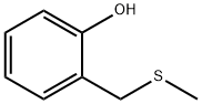 O-[(甲硫基)甲基]苯酚 结构式