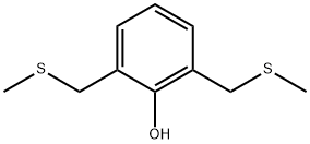 2,6-BIS(METHYLTIOMETHYL)PHENOL 结构式