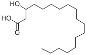 3-羟基十八烷酸 结构式