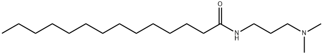 肉豆蔻酰胺丙基二甲胺 结构式