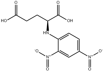 N-(2,4-二硝基苯)谷氨酸 结构式