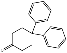 4,4-二苯基环己酮 结构式