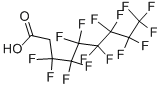 3,3,4,4,5,5,6,6,7,7,8,8,9,9,9-PENTADECAFLUORONONANOIC ACID 结构式