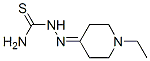 Hydrazinecarbothioamide, 2-(1-ethyl-4-piperidinylidene)- (9CI) 结构式