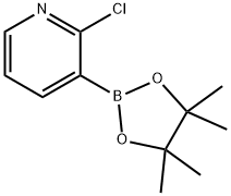 2-氯-3-(4,4,5,5-四甲基-1,3,2-二杂氧戊硼烷-2-基)吡啶 结构式