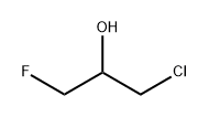 1-氯-3-氟-2-丙醇 结构式