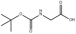 BOC-甘氨酸 结构式