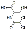 N-dichloroacetyl-DL-serine 结构式