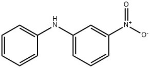 N-苯基-N-间硝基苯胺 结构式
