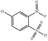 4-氯-2-硝基苯磺酰氯 结构式