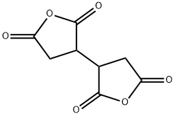 1,2,3,4-丁烷四羧酸二酐 结构式