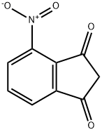 4-硝基-1H-茚-1,3(2H)-二酮 结构式