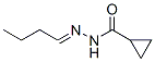 Cyclopropanecarboxylic acid, butylidenehydrazide (9CI) 结构式