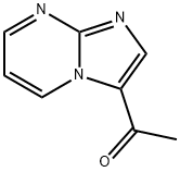1-(咪唑并[1,2-A]嘧啶-3-基)乙酮 结构式