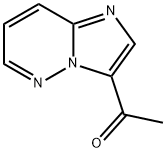 1-Imidazo[1,2-b]pyridazin-3-ylethanone 结构式