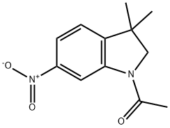 1-(3,3-Dimethyl-6-nitroindolin-1-yl)ethanone