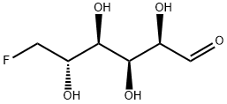6-deoxy-6-fluoroglucose 结构式