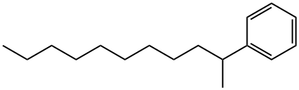 BENZENE,(1-METHYLDECYL)- 结构式