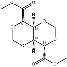DIMETHYL 2,4:3,5-DI-O-METHYLENE-D-GLUCARATE 结构式