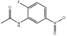 N-(2-氟-5-硝基苯基)乙酰胺 结构式