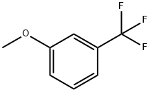 3-(三氟甲基)苯甲醚 结构式