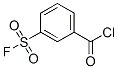 3-(fluorosulphonyl)benzoyl chloride  结构式