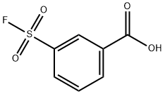 3-(氟磺酰基)苯甲酸 结构式