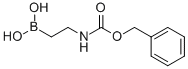 2 - (苄氧基羰基氨基)乙基硼酸 结构式