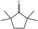 2,2,5,5-四甲基环戊烷-1-酮 结构式