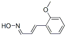 2-Propenal,3-(2-methoxyphenyl)-,oxime(9CI) 结构式