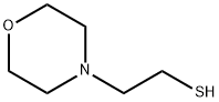 morpholin-4-ylethylthiol  结构式