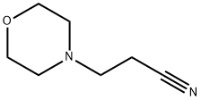 3-(4-吗啉基)丙腈 结构式