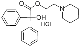 Piperilate hydrochloride 结构式